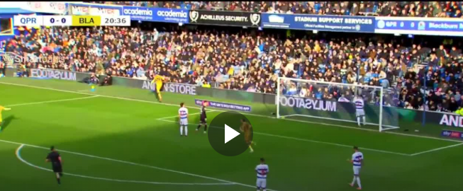 QPR 0-1 Blackburn | VIDEO – GOAL