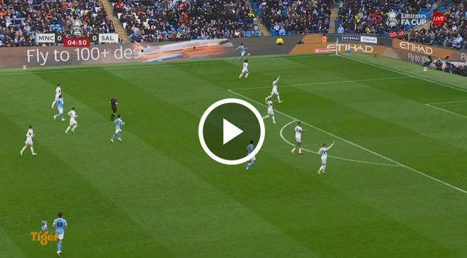 Manchester City [1] – 0 Salford City – Omar Marmoush 6‎’‎